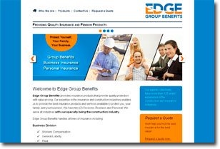 Edge Group Benefits website