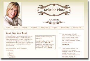 Kris Pinto website