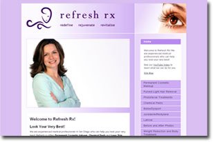 Refresh Rx website